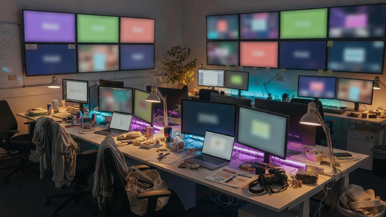 Independent newsroom workstations